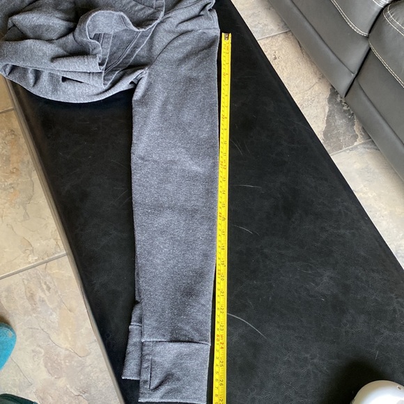 Danskin Wrap/Cardi Dark Grey Size Large - Picture 7 of 11